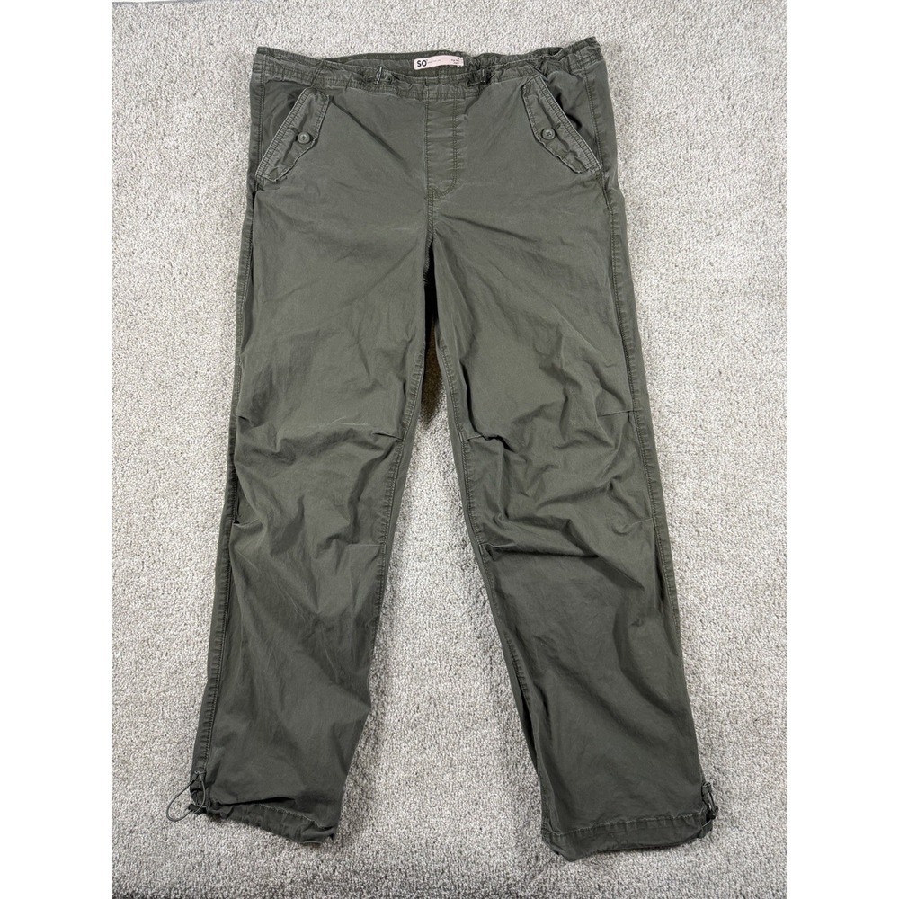 SO Olive Green Track Jogger Pants